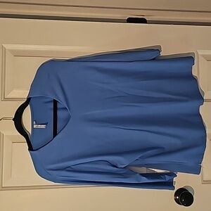 Lulu-B V neck top UPF50+ Pretty Blue XL